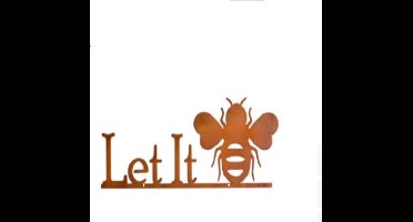 Muurdecoratie Let it Bee