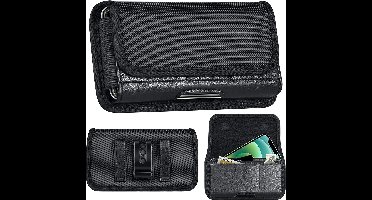 Riem Holster Hoesje - Universeel Telefoonhoesje Nylon Holster 5.5
