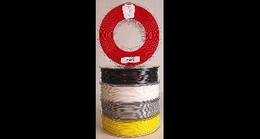 Kexcelled PLA Combideal 5 x 500g = 2,5kg (Rood, Zwart, Wit, Grijs + Geel) 3D Printer filament NIEUW VOORRAAD!