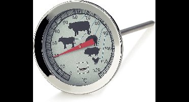Vleesthermometer - 18/10 Staal - tot 120 °C- Kela | Punkto