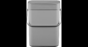 EKO - Puro II Food Waste Caddy 7 liter - Polypropyleen - grijs - Prullenbak