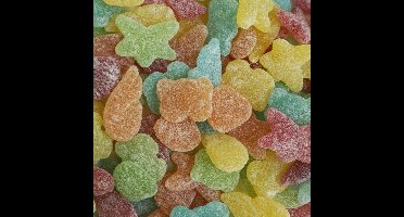 Lollywood Sea fruit Zure zeevruchten 1kg - zure zachte snoep