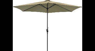 Outdoor Living - Parasol Gemini Olijfgroen Ø3mtr