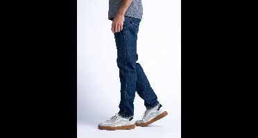 Petrol Industries Heren Jeans Regular Tapered Fit Russel - Spijkerbroek - Stretchdenim - Essentials Collection - Blauw - Maat W29L32