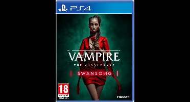 Vampire: The Masquerade Swansong - PS4