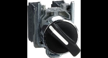 Schneider Electric XB4BD25 Harmony XB4BD25 Keuzetoets Draaischakelaar Zwart 2 x 90 ° Draai-ontgrendeling 1 stuk(s)