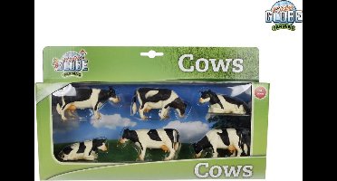 Kids Globe Koeien 1:32, 6st.