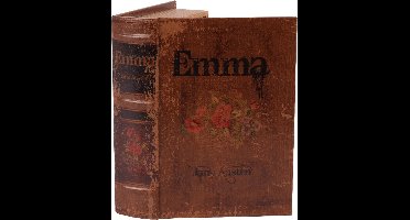 Baroque - Opberger - Boekendoos 23 cm Emma - 23x16.5x5.5 - PU Leather