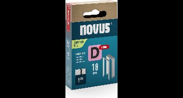 Novus Tools 042-0794 Nieten met plat draad Type 53F 600 stuk(s) Afm. (l x b) 18 mm x 11.3 mm