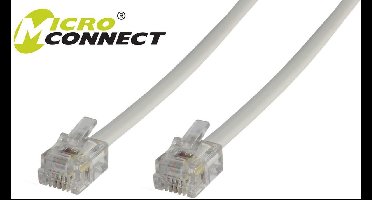 Microconnect RJ12/RJ12 2m
