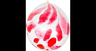 Folat - Ballonnen met Bloed 30 cm - 6 stuks - Halloween - Halloween Decoratie - Halloween Versiering - Halloween Ballonnen