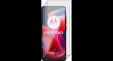 Screenprotector geschikt voor Motorola Moto G24 - 3x Glas Screen Protector