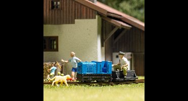 Busch - 1/87 A-SET: GARTENBAHN H0 (2/24) * - modelbouwsets, hobbybouwspeelgoed voor kinderen, modelverf en accessoires