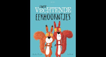 Twee vechtende eekhoorntjes