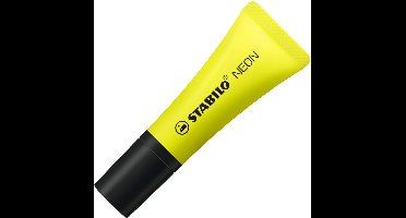 STABILO NEON - Markeerstift - Unieke Tube Vorm - Geel - per stuk
