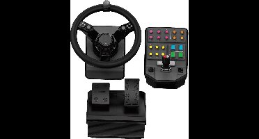 Logitech G Saitek - Farming Simulator Controller - Heavy Equipment bundel - Geschikt voor PC & Mac - Zwart