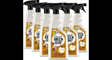 Marcel's Green Soap Allesreiniger Spray - Sandelhout & Kardemom - 6 x 500ml