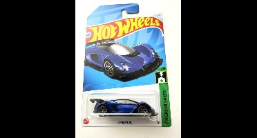 HOT WHEELS CZINGER 21C BLUE 13/250 1:64 HW GREEN SPEED 1/10