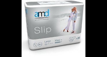 AMD Slip Maxi+ Large - 4 pakken van 20 stuks
