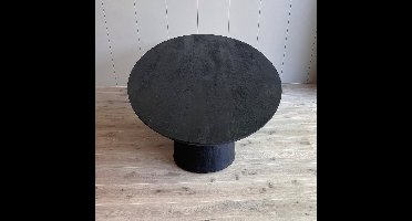 Old Inn - Eettafel Oslo Rond Zwart 150cm