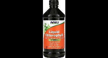 NOW Foods, Liquid Chlorophyll, Mint , 16 fl oz (473 ml)