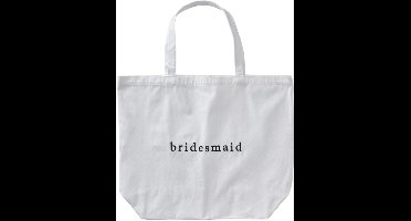 Ginger Ray - Witte tas bridesmaid