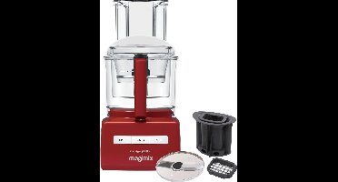 Magimix CS 5200 XL - Foodprocessor - Citruspers - Blokjes & staafjes kit - Rood