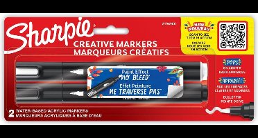 Sharpie Creative Bullet Tip Markers 2 stuks - verfstift - 2196906