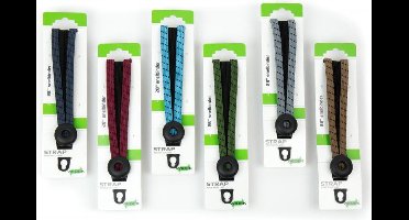 Triobinder Widek Eye 24/12mm met zwarte stalen platen - 12 stuks assorti van 6 kleuren