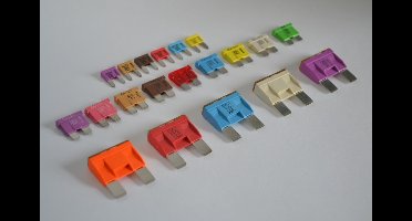 Mini zekering 3A/32V 10 stuks