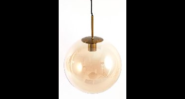 Light & Living Hanglamp Medina - Amber goud - 120x30x30cm - Modern - Hanglampen Eetkamer, Slaapkamer, Woonkamer