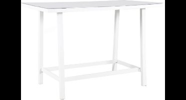 Rimini bartafel tuin wit 154,5x90x95cm