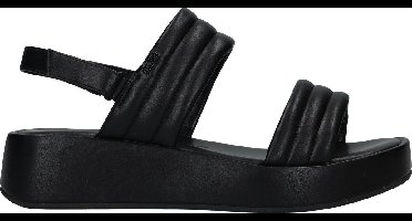 Mexx Noë Sandalen Plat - Zwart - Maat 39