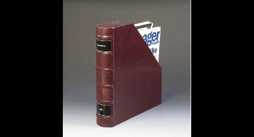 Leuchtturm1917 Tijdschriften Houder Magazine File Bruin Kunstleder