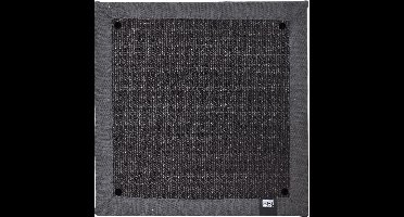 Krabmat Kappa Vierkant - Zwart