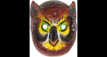 Masker Uil volwassen plastic