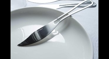 Outline Bestek 6 vis messen mat geschuurd