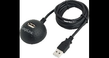 LogiLink USB-kabel USB 2.0 USB-A bus, USB-A stekker 1.50 m CU0013B