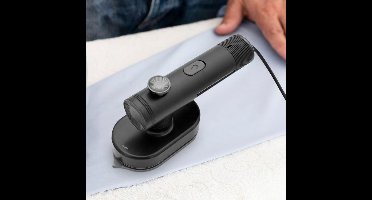 MikaMax Travel Iron - 1300 Watt - Compacte Reisstrijkijzer met Stoomfunctie - Travel iron - Handig voor Onderweg - Draagbare Strijkijzer - Ideaal voor Vakantie en Zakenreizen