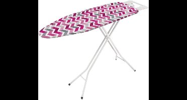 Metaltex - Strijkplank Kuma - Strijktafel - Strijkoppervlakte 110 x 34 cm - Verstelbaar In Hoogte