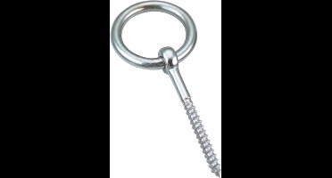 Seilflechter - Oogbout Met Ring - RVS A4 - Maat: M6 x 60