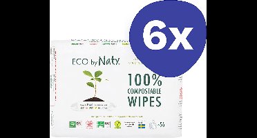 Naty Babydoekjes Gevoelige Huid - Ongeparfumeerd (6x 3x 56 stuks)