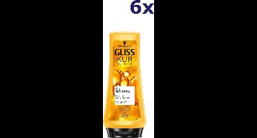 Gliss Kur Oil Nutritive Conditioner 6x 200 ml - Voordeelverpakking