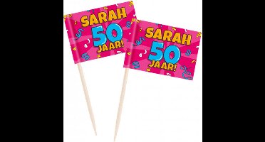 Cocktail picks - Sarah cartoon