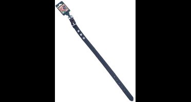 Halsband vlecht met ster bruin