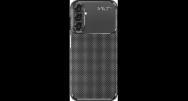 Just in Case hoesje geschikt voor Samsung Galaxy A24 4G - Rugged TPU - Zwart