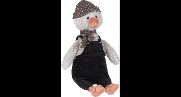 Happy Horse Pinguïn Polar Knuffel 37cm - Zwart/Grijs - Baby Knuffel