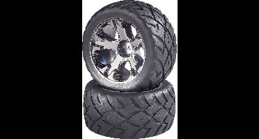 Reely 1:10 Truggy Complete wielen Street 5-spaaks Titaangrijs 2 stuk(s)