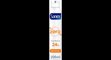 Sanex - Deodorant - Spray - Zero% - Sensitive - 200ml