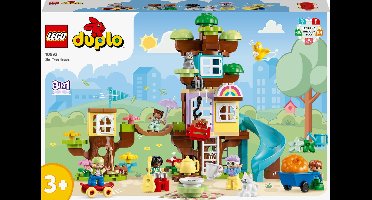 LEGO DUPLO 3in1 Boomhut Peuterspeelgoed Set - 10993
